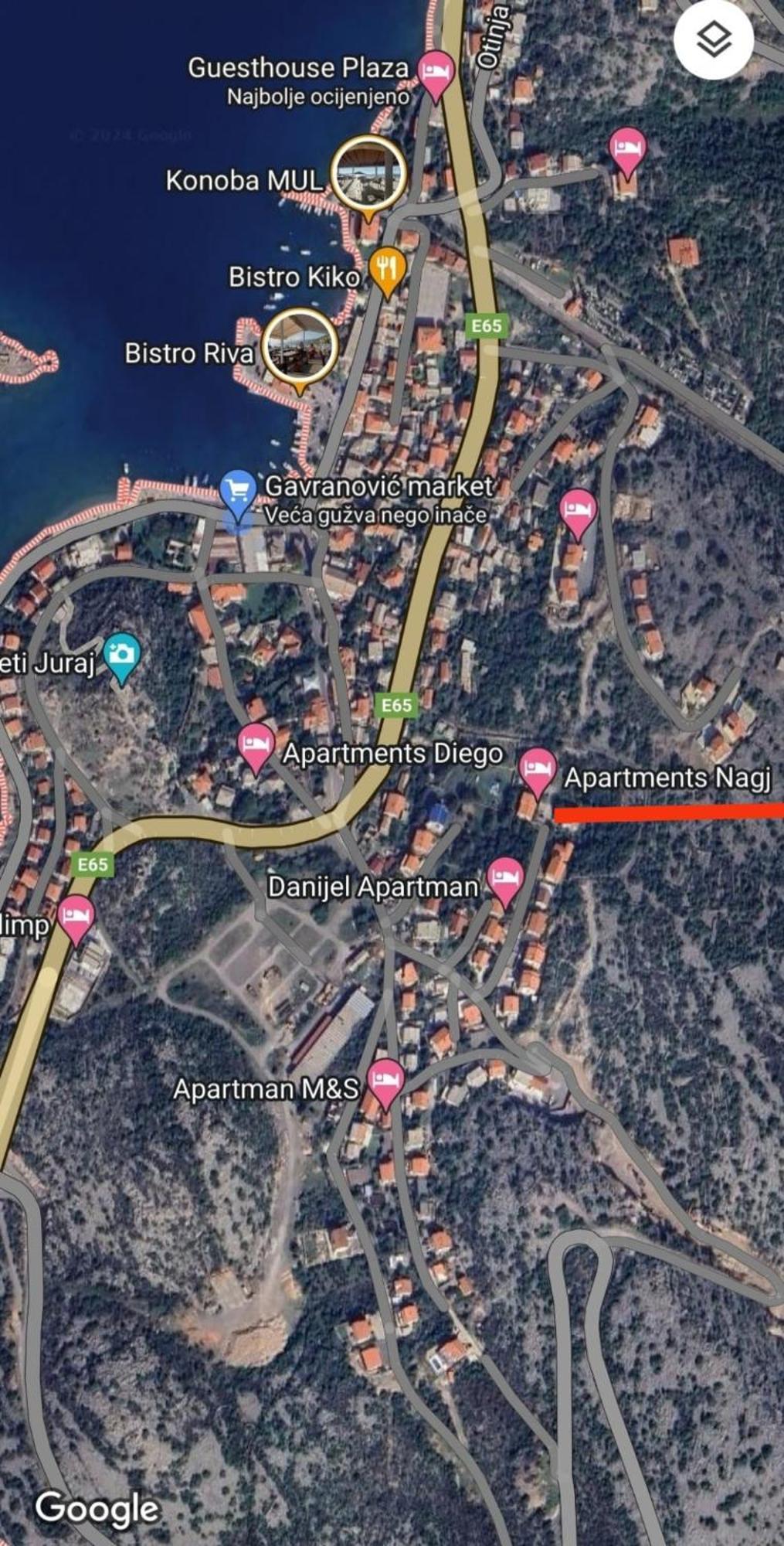 Apartments Nagj Свети Юрай Екстериор снимка